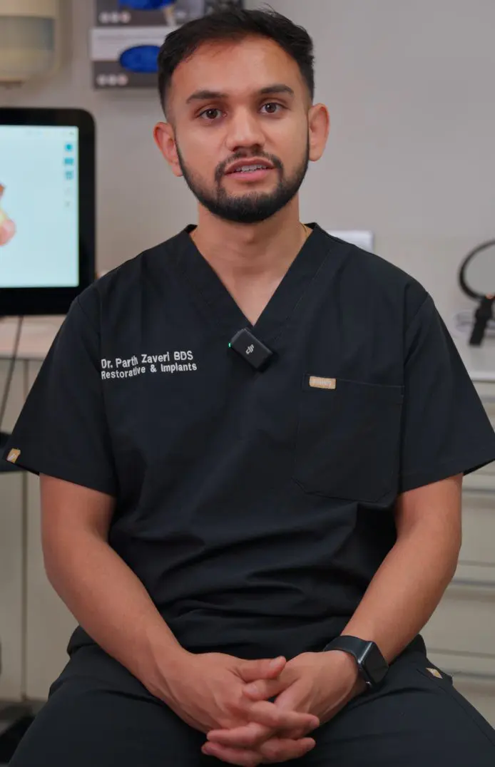 Dr Parth Zaveri, dentist at Lotus Clinic Golders Green
